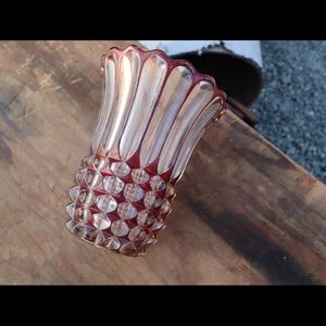 Old glass sconce / lamp base